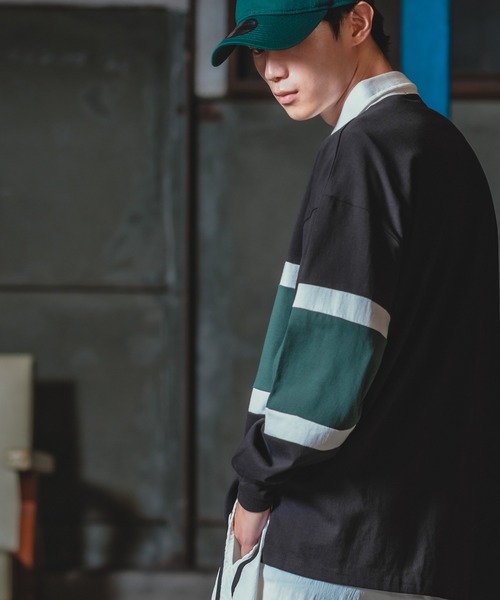「improves」 長袖Tシャツ MEDIUM ブラック メンズ_画像4