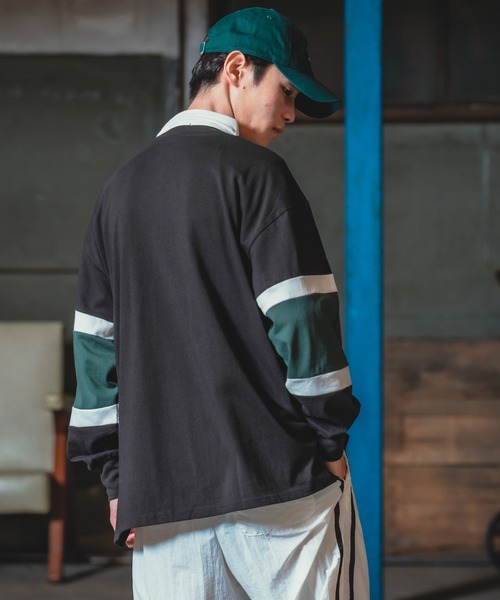 「improves」 長袖Tシャツ MEDIUM ブラック メンズ_画像7