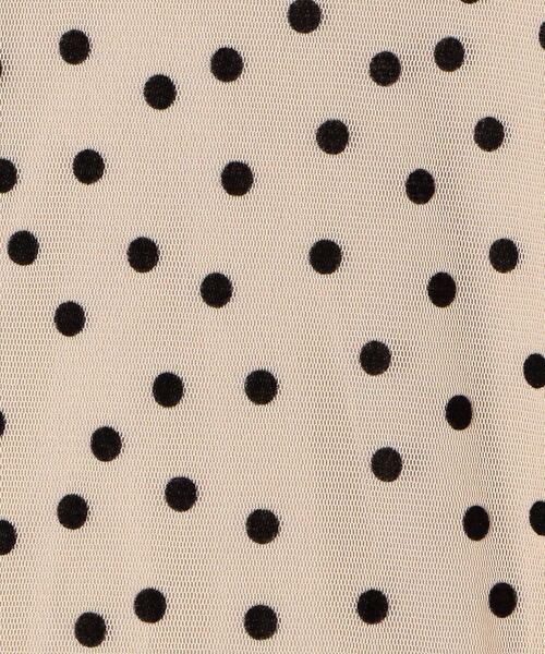 「ships little black」 半袖ワンピース ONE SIZE ベージュ レディース_画像9