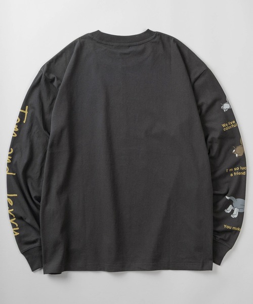 tシャツ 「71」「TOM＆JERRY/トムとジェリー」クルーネック ロング