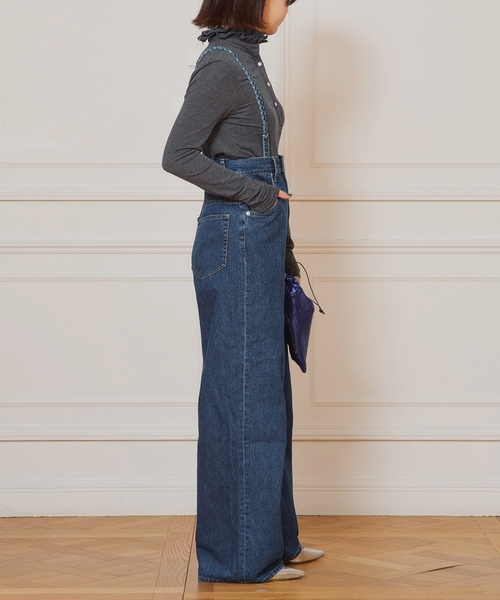 「IENA LA BOUCLE」 デニムパンツ 36 ブルー系その他 レディース_画像2