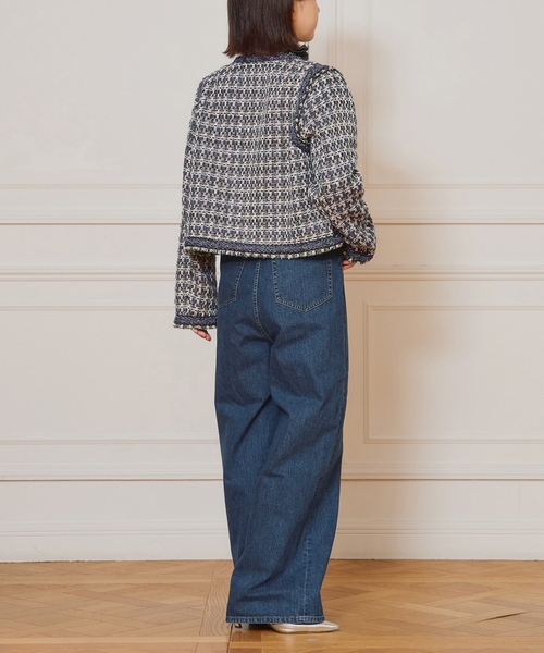 「IENA LA BOUCLE」 デニムパンツ 36 ブルー系その他 レディース_画像7