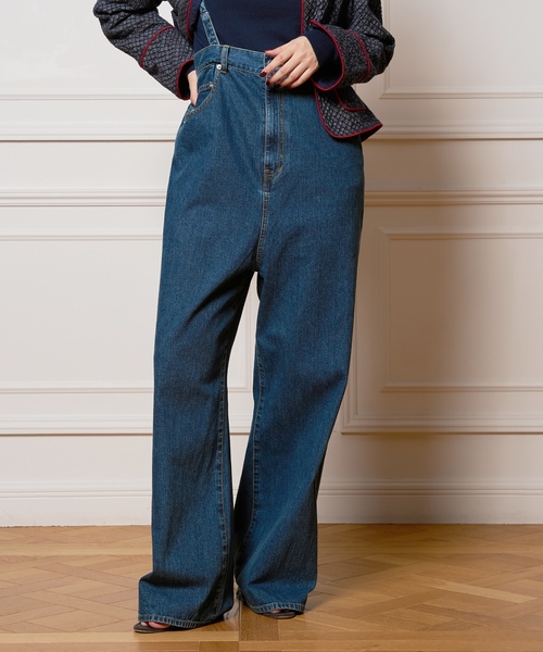 「IENA LA BOUCLE」 デニムパンツ 36 ブルー系その他 レディース_画像9