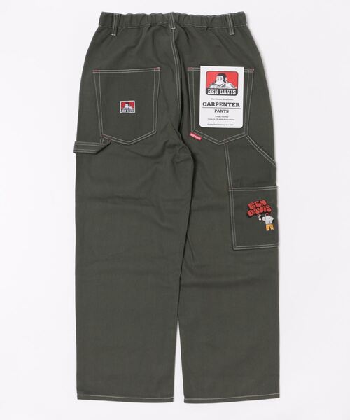 「BEN DAVIS」 カーゴパンツ MEDIUM オフホワイト メンズ_画像5