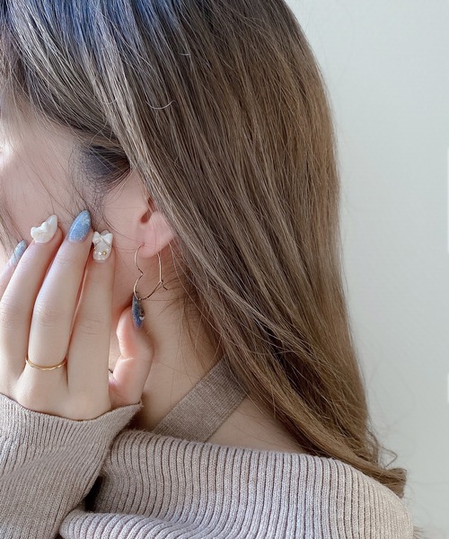 BLOOM（ブルーム） ピアス K14 ゴールドフィルド ハート ピアス WEB