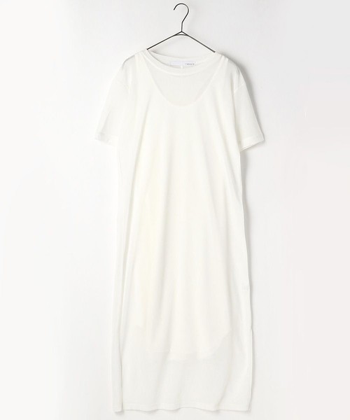 ワンピース Zozotown Paypayモール店 通販 Paypayモール 81branca ハチイチブランカ See Through One Piece Set シースルーワンピースセット 高い品質 Www Institutogea Org Br