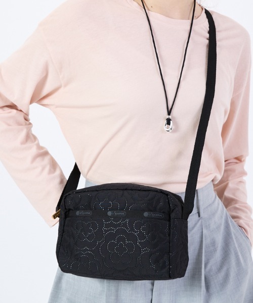 ■LeSportsac■DANIELLA CROSSBODYカモハウンズトゥース DANIELLA CROSSBODY/カモハウンズトゥース / LeSportsac