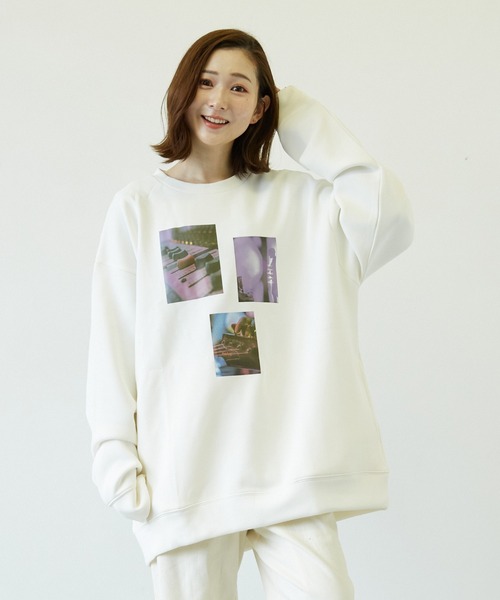 Pledge トレーナー スウェット 「pledge」ダンボールポンチPT入り 