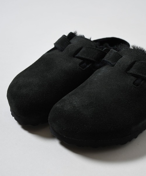 【未使用】BIRKENSTOCK ビルケン　ボストン　ブラック 38 BIRKENSTOCK（ビルケンシュトック） スリッポン 「BIRKENSTOCK