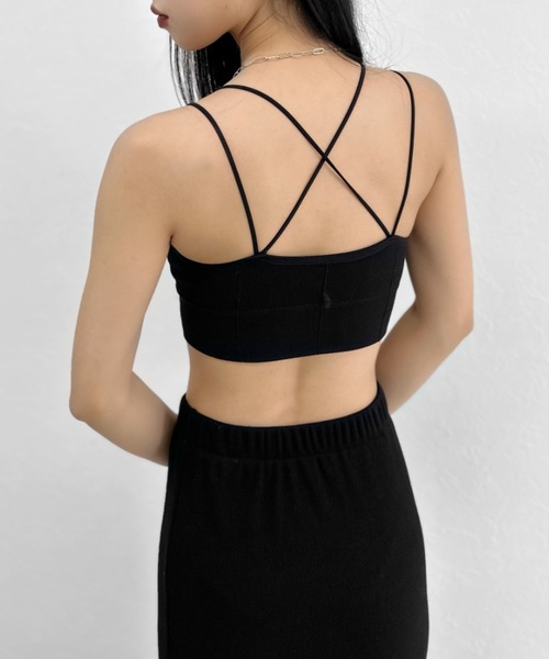 新品 花柄 スポーツブラ クロスストラップ Ｍsize バッククロスストラップブラのおすすめ人気商品一覧 通販