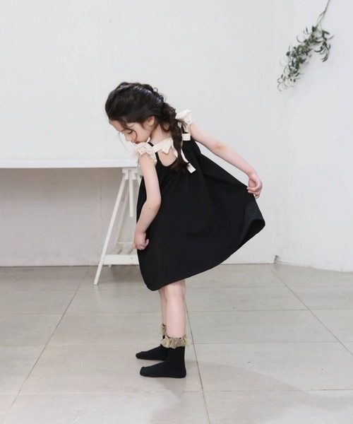 ジュニアレースワンピース Rora ワンピース キャサリン レース キッズ 子供服 女の子
