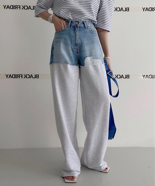 H-06 SAPEur Denim Truck Pants 切り替えデニム 2025年最新】サプール sapeur デニムトラックパンツの人気