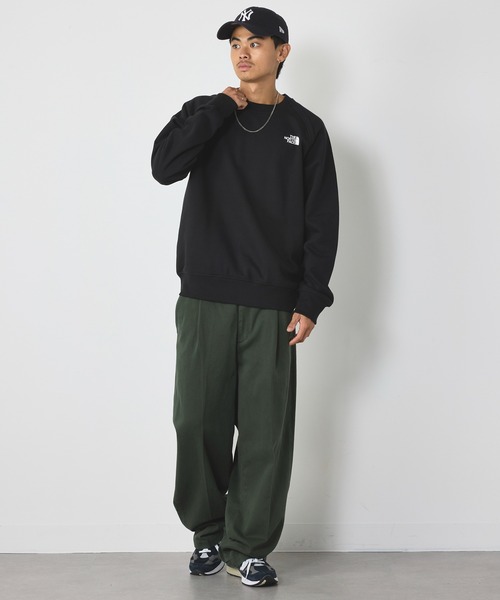 THE NORTH FACE ベージュ トレーナー　セットアップ ノースフェイス セットアップ（THE NORTH FACE）（色：ブラウン