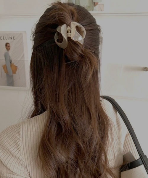 VIBGYOR Women ヘアクリップ 「resonance」ニュアンスカラー クリア