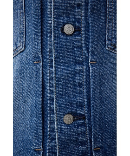 出産祝い AZUL BY DENIMロゴプレート gジャン デニムジャケット MOUSSY ジャケット・アウター