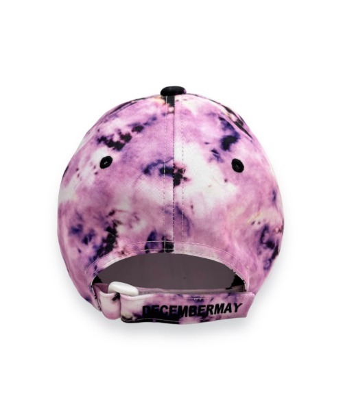 DECEMBERMAY キャップ 帽子 Tie dye art iridescent cap メンズ