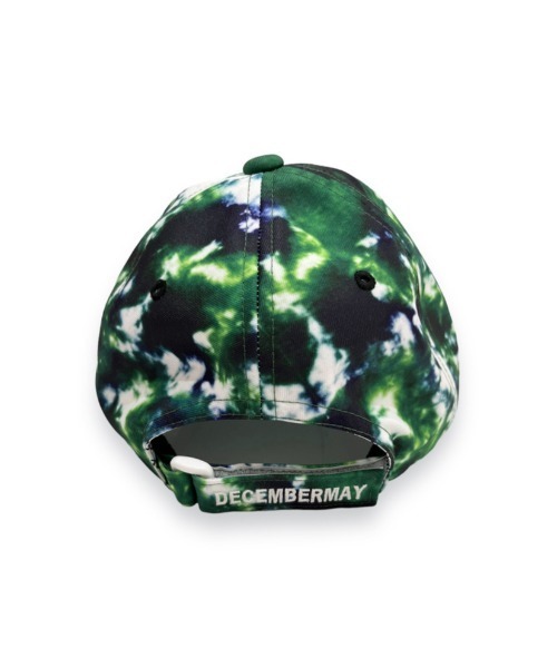 DECEMBERMAY キャップ 帽子 Tie dye art iridescent cap メンズ