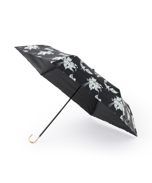 新品 TO BE CHIC 晴雨兼用傘 黒 送料込み 遮光率100% TO BE CHIC（トゥー ビー シック） 日傘 折りたたみ傘 折り畳み ミュゲ