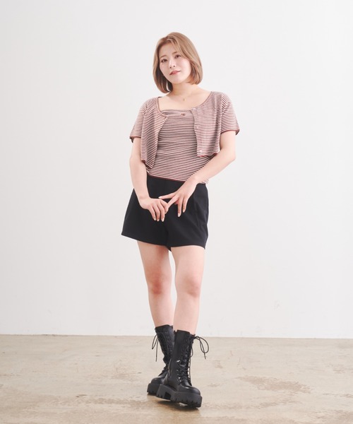 tシャツ アンサンブルサマーニット レディース tシャツ アンサンブルサマーニット レディース : ZOZOTOWN Yahoo