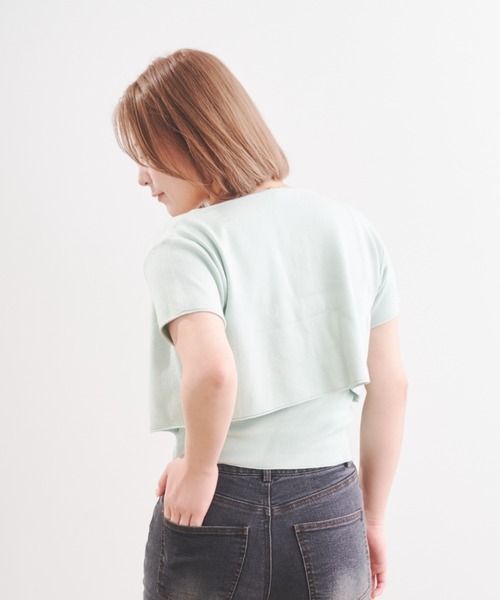 tシャツ アンサンブルサマーニット レディース : ZOZOTOWN Yahoo