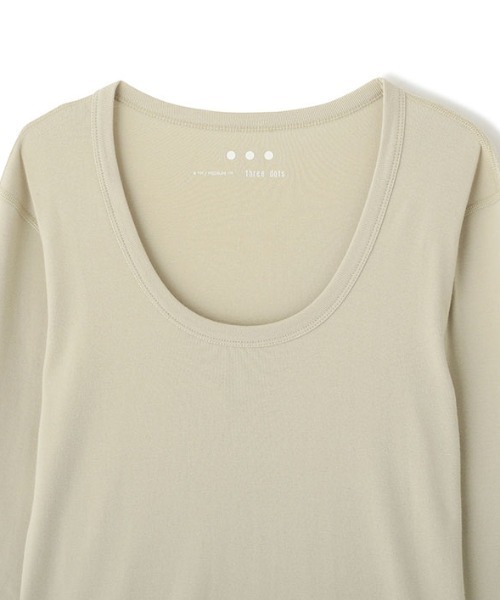 etretokyo オーガニックコットンUネッ クT ETRE TOKYO tシャツ three dots オーガニックコットンU