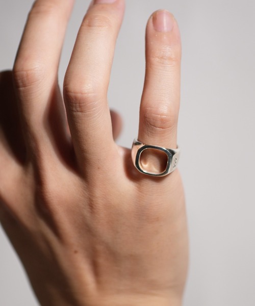 meltum 指輪 リング SIGNET OPEN RING / シグネットオープン