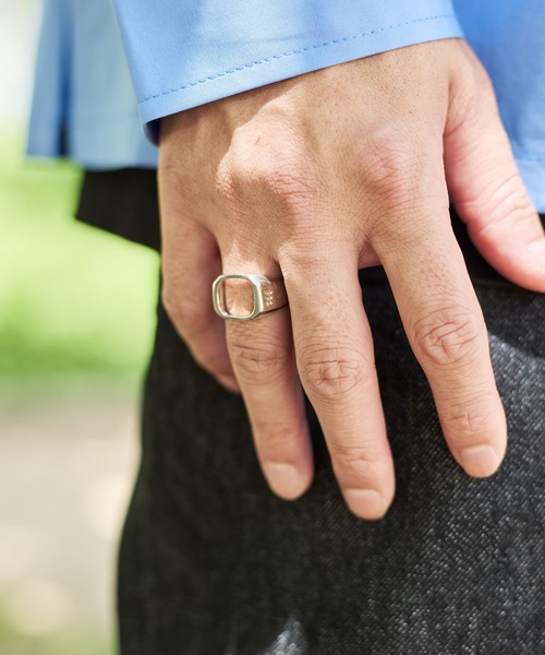 meltum 指輪 リング SIGNET OPEN RING / シグネットオープン
