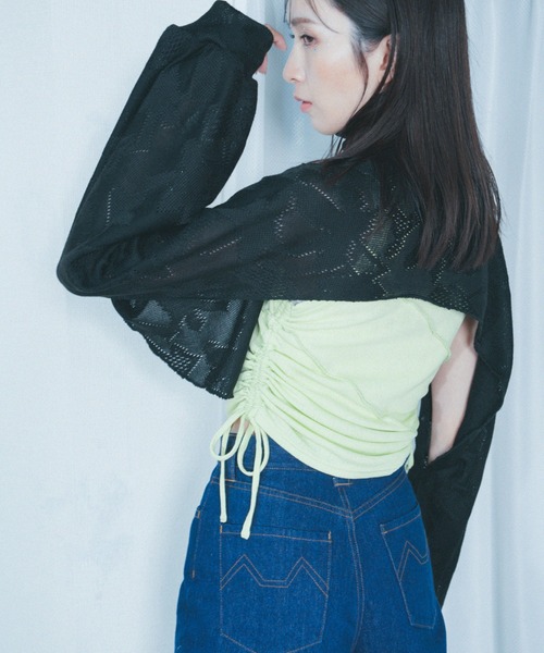 Nora Lily 「Nora Lily」「elle」Asymmetry Hi-Neck Kitting