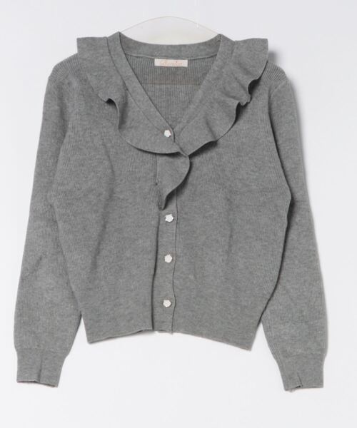 BANICO カーディガン 「Banico」フリルニットカーディガン