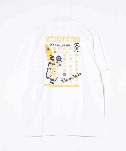 波達 tシャツ 波達(NAMITATSU)5.6oz ヘビーウェイト プリント T