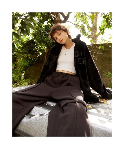 STUDIO SEVEN ブルゾン アウター Fake Fur Middle Jacket 