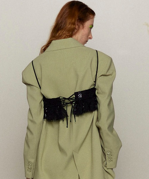 MAISON SPECIAL（メゾンスペシャル） ブラウス シャツ Multi Fabric