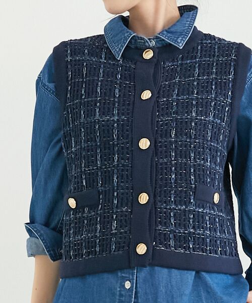 le.coeur blanc（ルクールブラン） ベスト ジレ TORRAZZO DONNA 別注