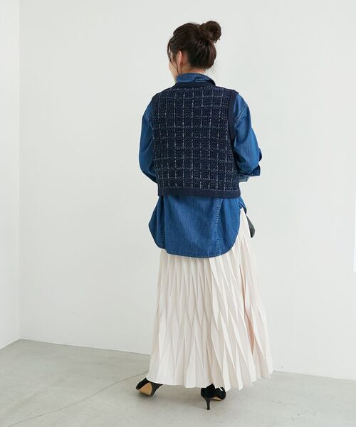 le.coeur blanc（ルクールブラン） ベスト ジレ TORRAZZO DONNA 別注