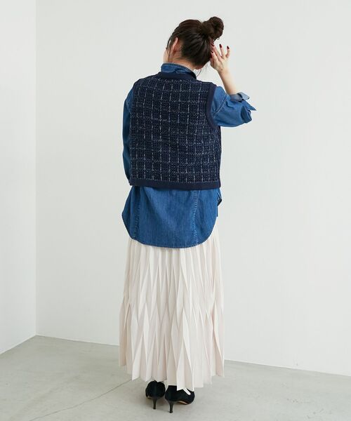 le.coeur blanc（ルクールブラン） ベスト ジレ TORRAZZO DONNA 別注