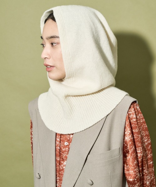 「Audrey and John Wad」 ニットキャップ FREE オフホワイト レディース_画像5