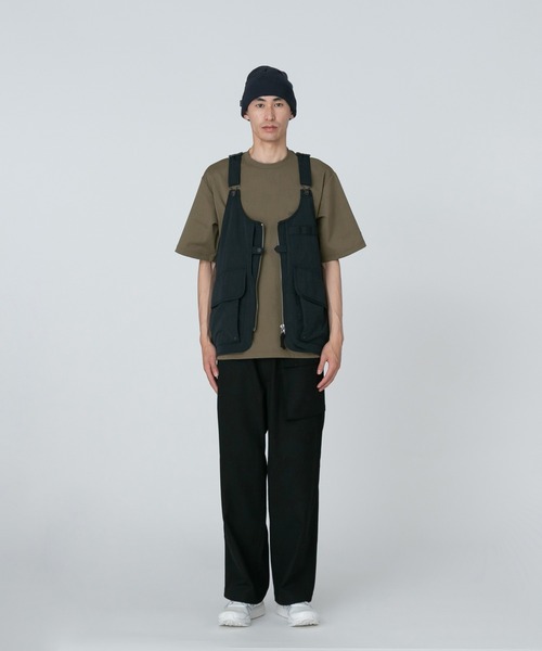 snow peak ベスト ジレ TAKIBI Weather Cloth Vest 難燃 メンズ