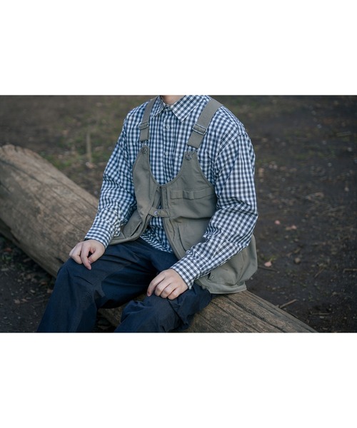 snow peak ベスト ジレ TAKIBI Weather Cloth Vest 難燃 メンズ