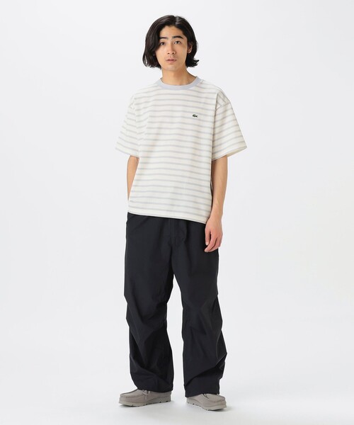 LACOSTE tシャツ 「別注」LACOSTE / カノコ ボーダー ショート