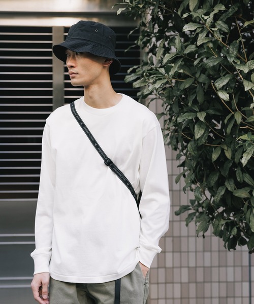 Hanes（ヘインズ） tシャツ 1P SHIRO L/S T-SHIRT ロングスリーブT