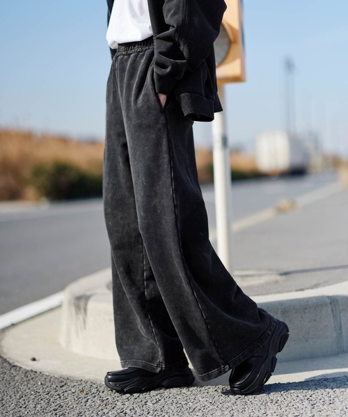 【Raucohouse】Newport arch incision wide sweatpants 楽天市場】【送料無料】ラウコハウス【Raucohouse】Newport arch
