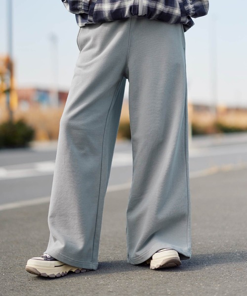 ROCHEM スウェットパンツ ジャージ ヘビーウェイトワイドフレア