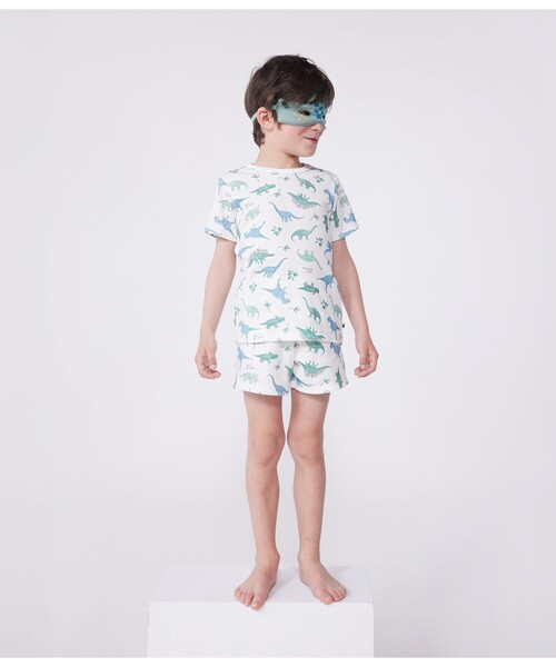 PETIT BATEAU（プチバトー） パジャマ 半袖パジャマ（マスク付き 