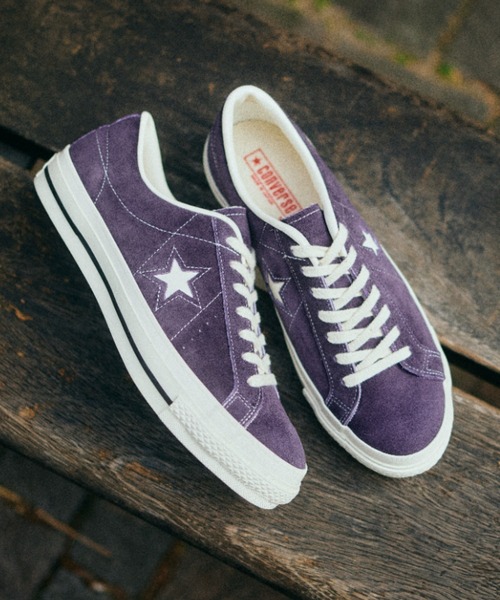 【日本製】コンバース ワンスター J スエード パープル 35200810 ONE STAR J SUEDE / FC / ワンスター J スエード ／ FC