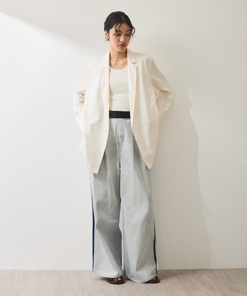 r*n様 ADAMETROPÉアダムエロペテーラードジャケットサステナブルガウン ADAM ET ROPE'（アダムエロペ） ジャケット テーラードジャケット