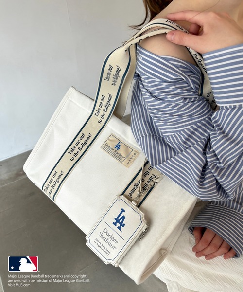 my twilight（マイトワイライト） トートバッグ 「MLB」テープロゴ