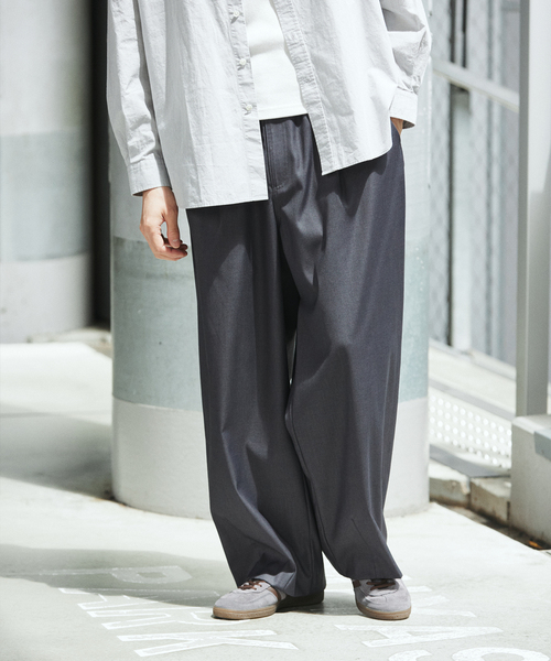 ジャーナルスタンダード　T/R モダン　ワイドスラックス　バギー　スーパーワイド JOURNAL STANDARD スラックス TRモダン ワイドスラックス メンズ