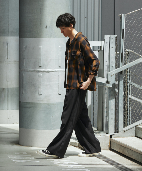 JOURNAL STANDARD TRモダン　ワイドスラックス　Mサイズ JOURNAL STANDARD スラックス TRモダン ワイドスラックス メンズ