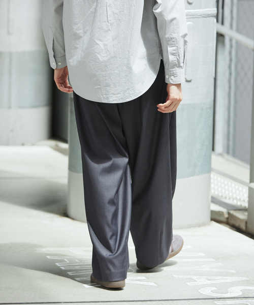 JOURNAL STANDARD   T/R モダン ワイドスラックス  黒 L JOURNAL STANDARD｜TRモダン ワイドスラックス | Rakuten