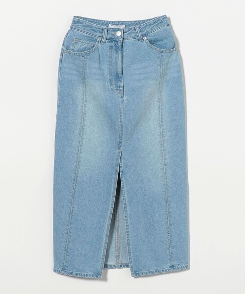 美品　ユナイテッドアローズ　デニムスカート　スリットスカート BEAUTY&YOUTH UNITED ARROWS（ビューティーアンドユース